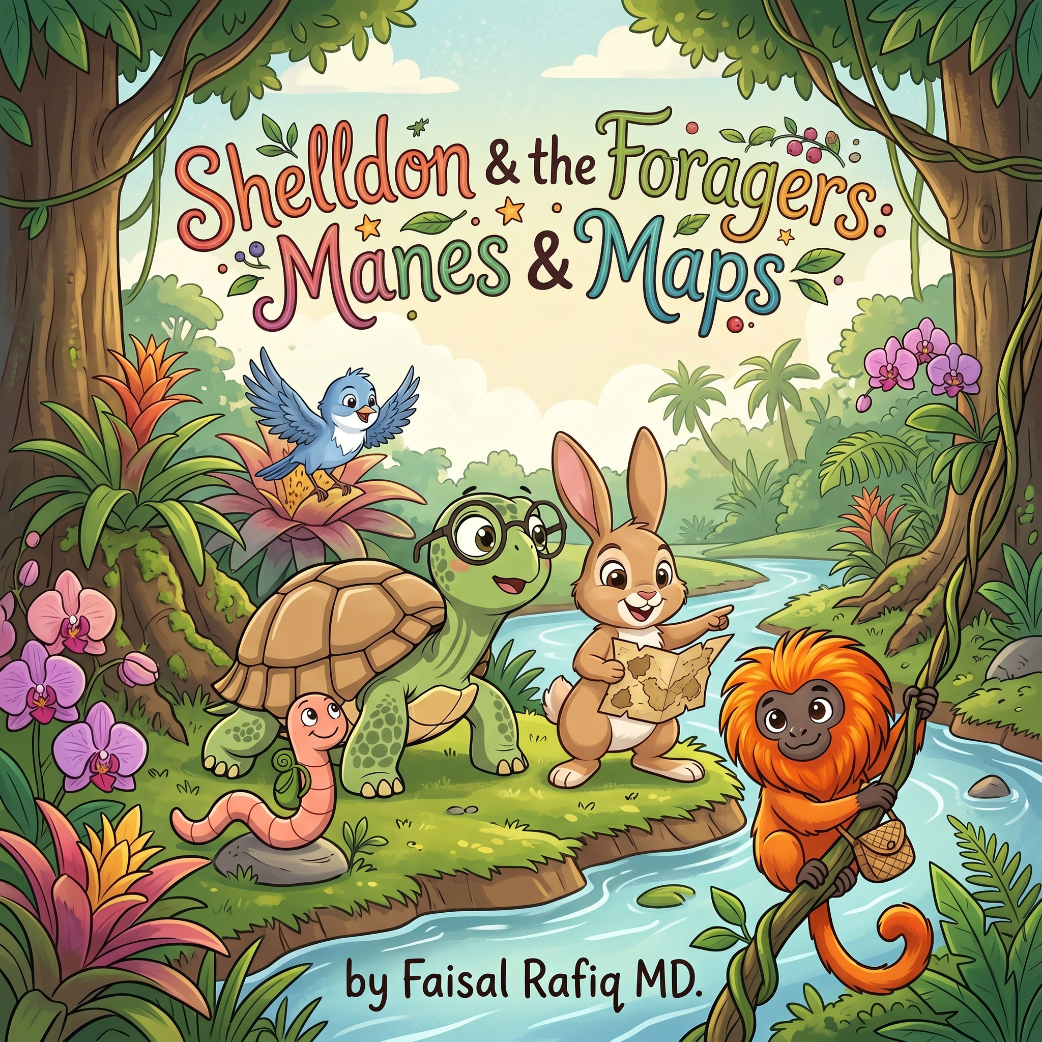 Cover of Shelldon & the Foragers: Manes & Maps