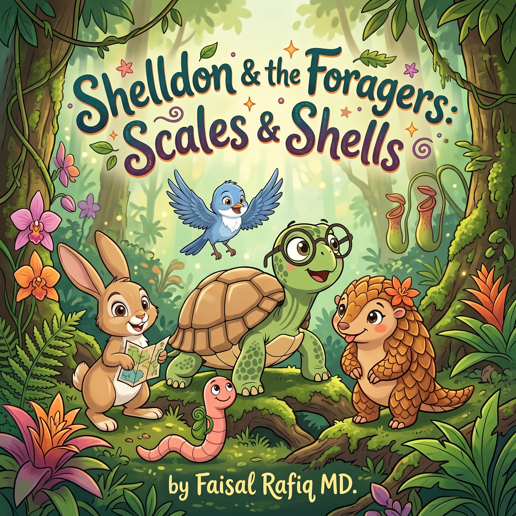 Cover of Shelldon & the Foragers: Scales & Shells