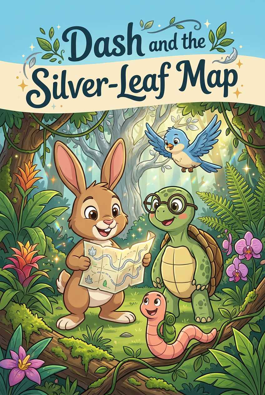 Cover of Dash and the Silver-Leaf Map