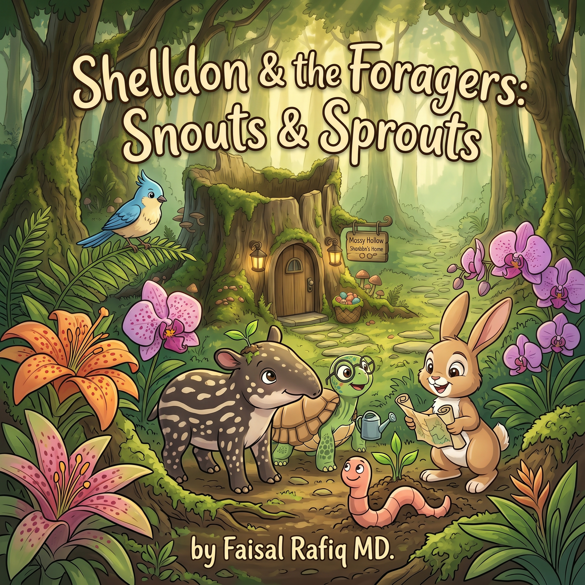 Cover of Shelldon & the Foragers: Snouts & Sprouts